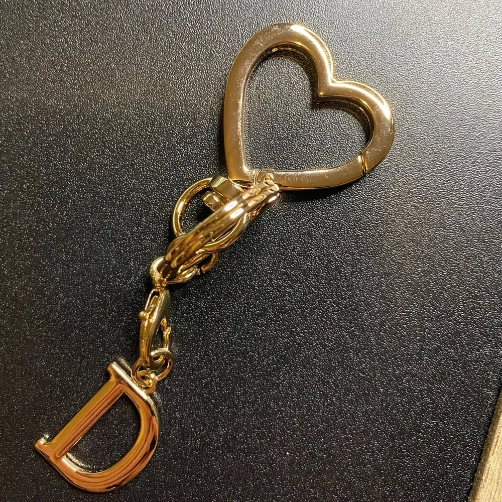 Letter D keychain